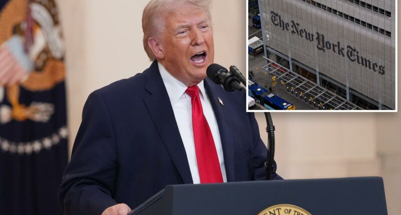 Trump calls out âfailing New York Timesâ for embarrassing NATO error in paper